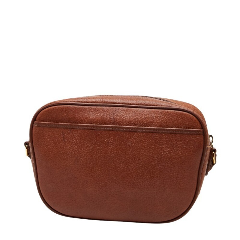 Burberry Nova Check Shadow Black Horse Shoulder Bag Brown Leather - Picture 2 of 9